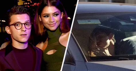 Tom Holland And Zendaya Addressed The Viral Kissing。